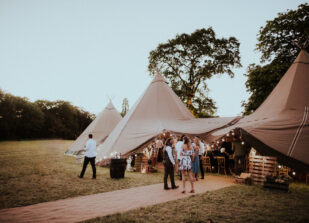 A Tipi Tribe wedding at Revesby Estate